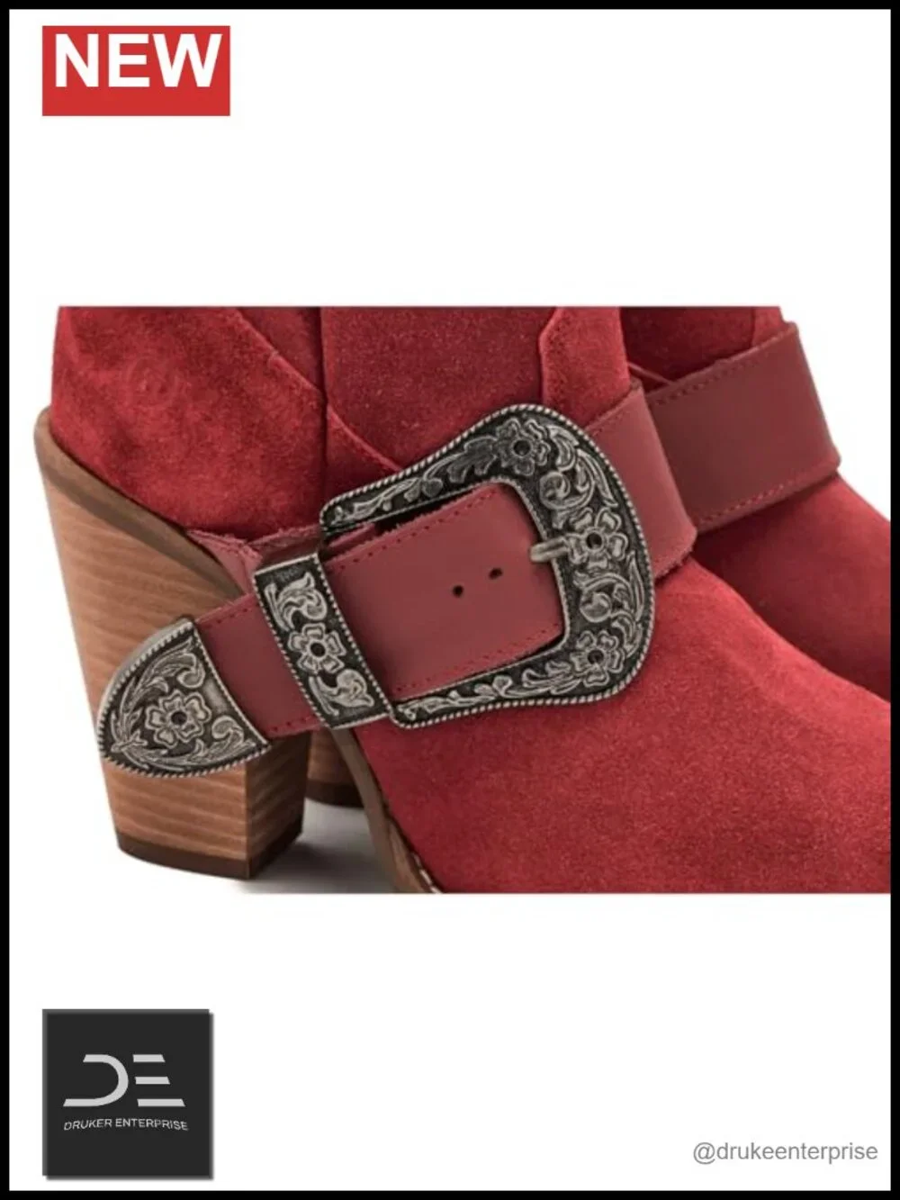 Dingo Suede Leather Over the Knee Boots Mid Heel Zip